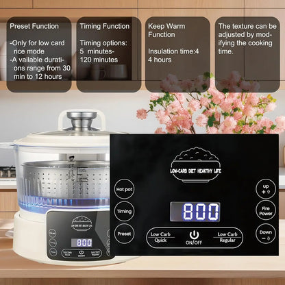 Low Carb Rice Cooker