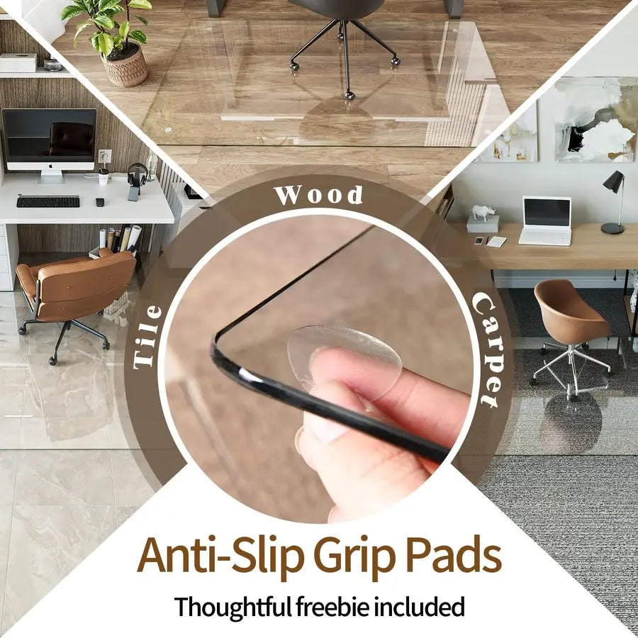 36x48 Tempered Glass Chair Mat