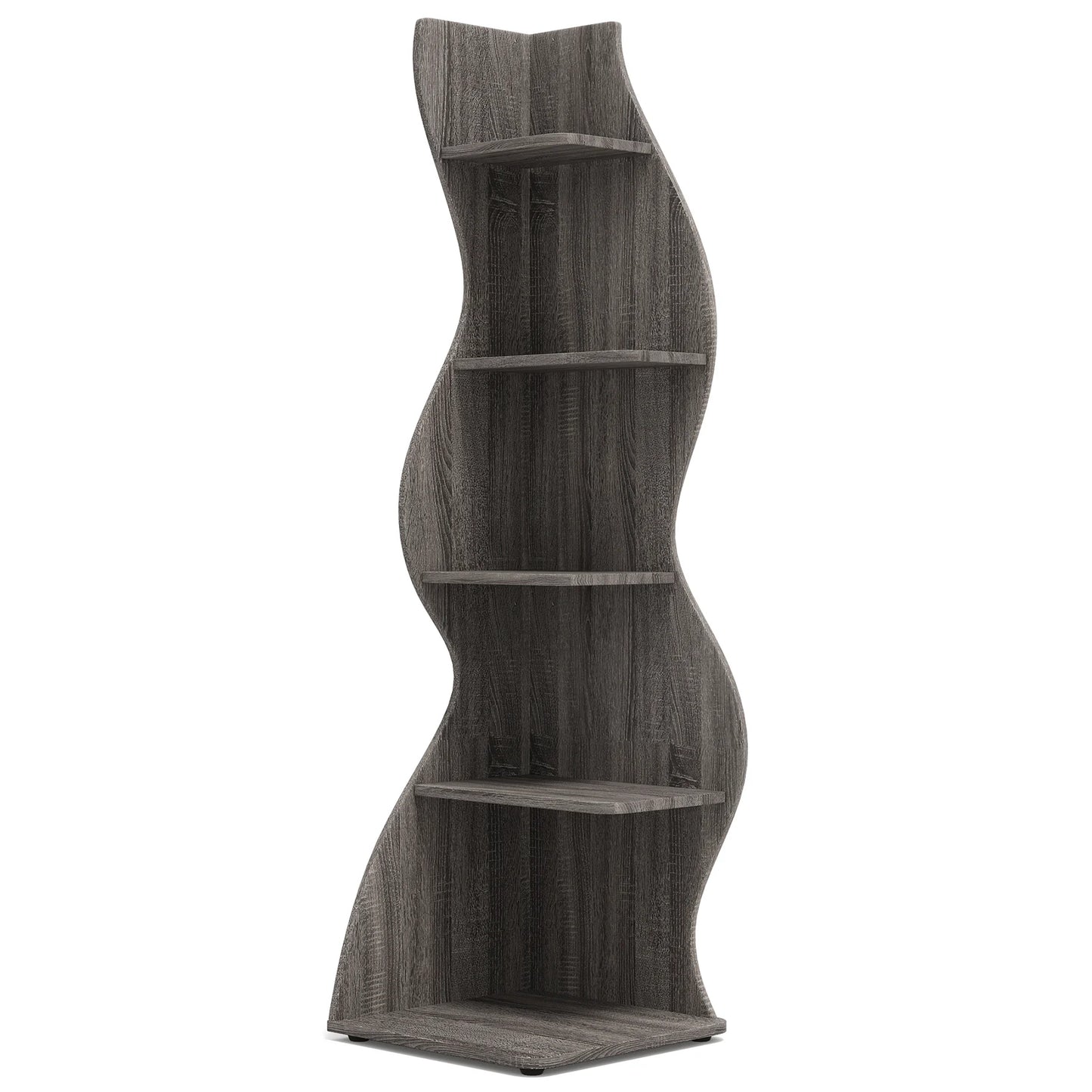 Modern 5-Tier Corner Shelf