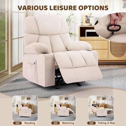 Massage Rocker Recliner Chair with Heat