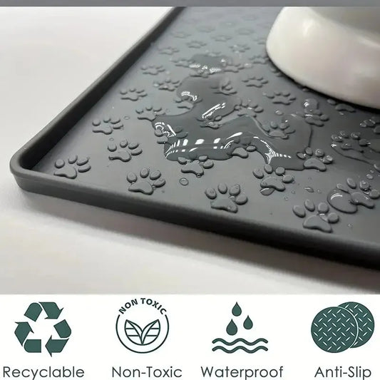 Pet Placemat No-spill Waterproof Feeding Mat