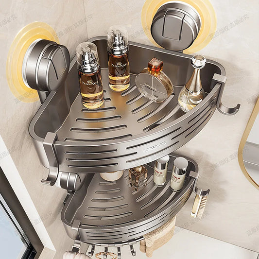 Suction Cup Corner Shower Shelf