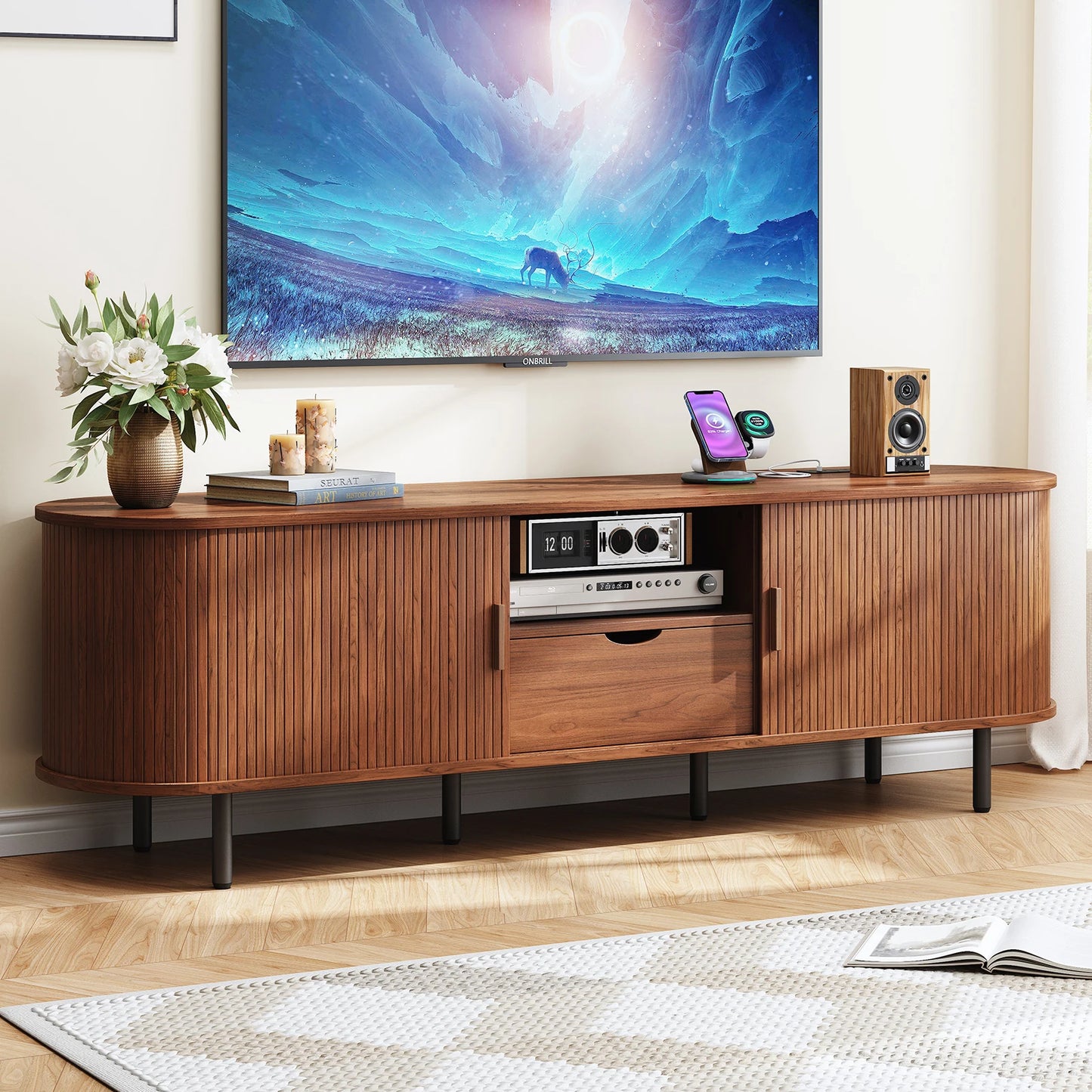 TV Stand w/ Power Outlet