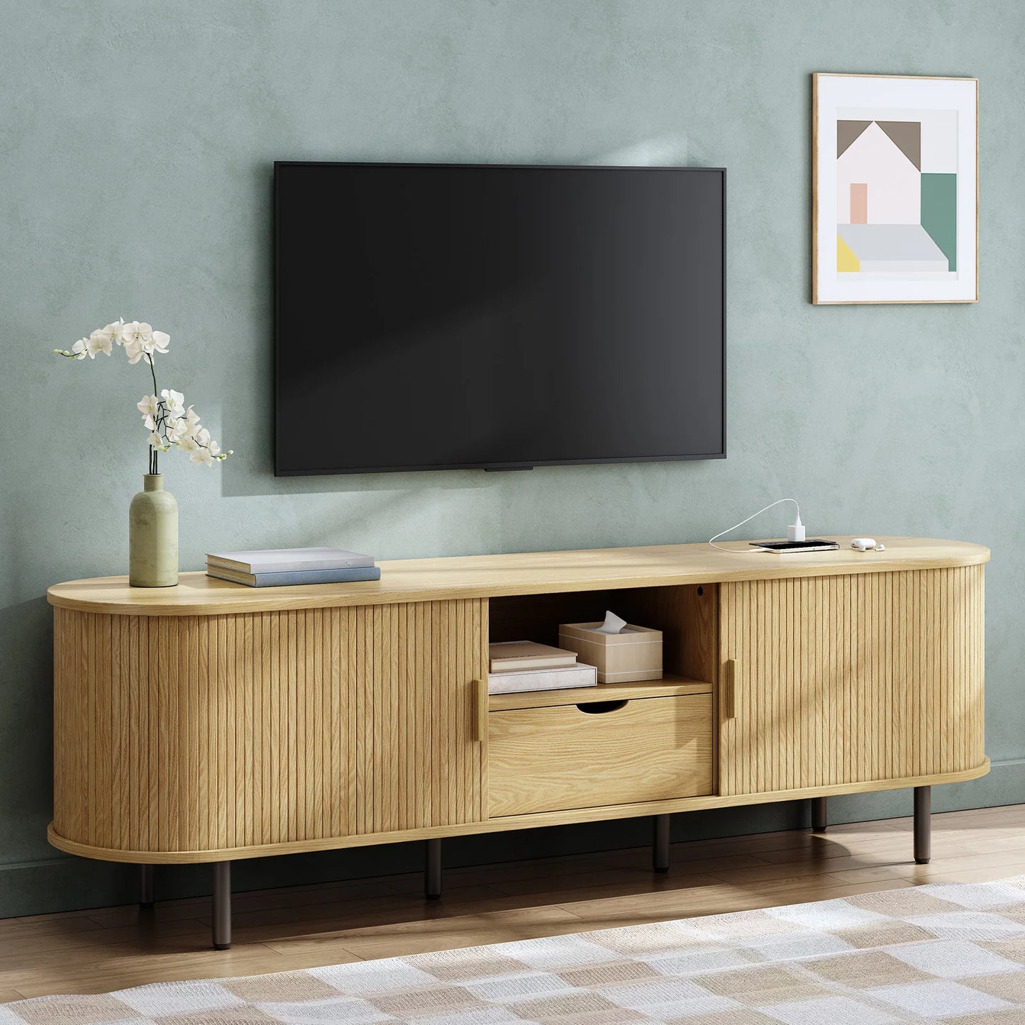 TV Stand w/ Power Outlet