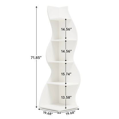Modern 5-Tier Corner Shelf