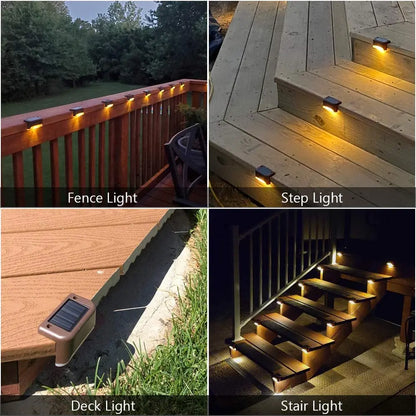 16-Pack Outdoor Solar Deck Lamp