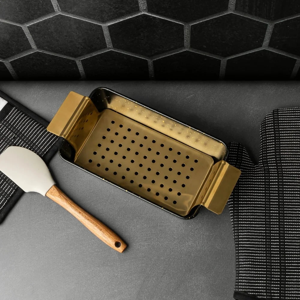 Non-Stick Loaf Pan with Stainless Steel Trivet