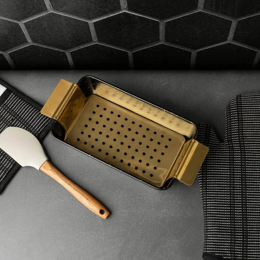 Non-Stick Loaf Pan with Stainless Steel Trivet