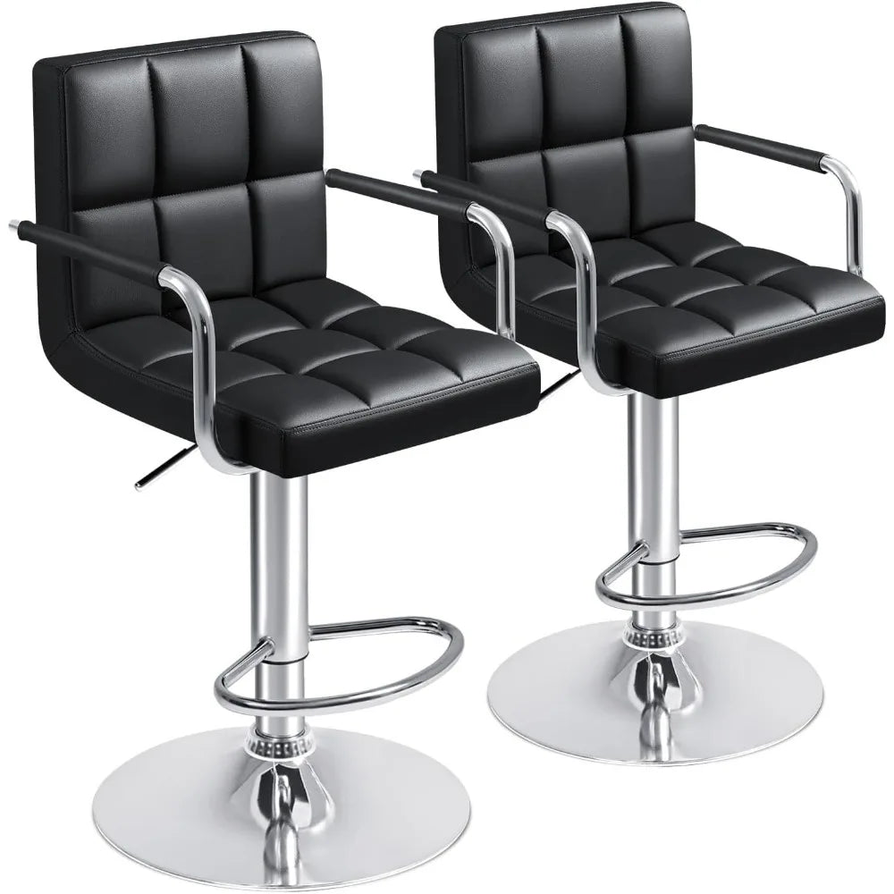 Modern Swivel Adjustable Bar Stools