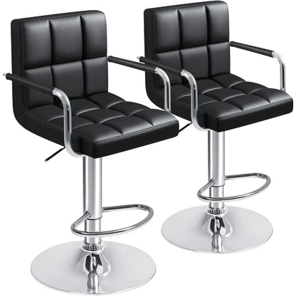 Modern Swivel Adjustable Bar Stools