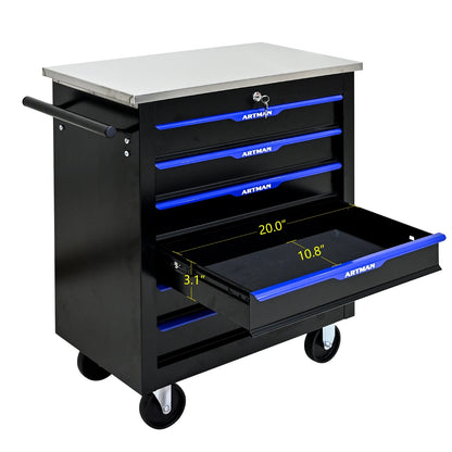 6-Dawer Rolling Tool Storage Cabinet