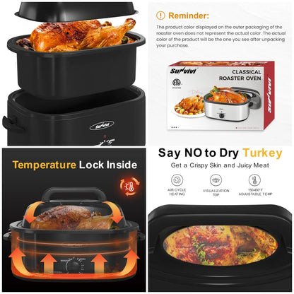 26 Quart Electric Roaster Oven