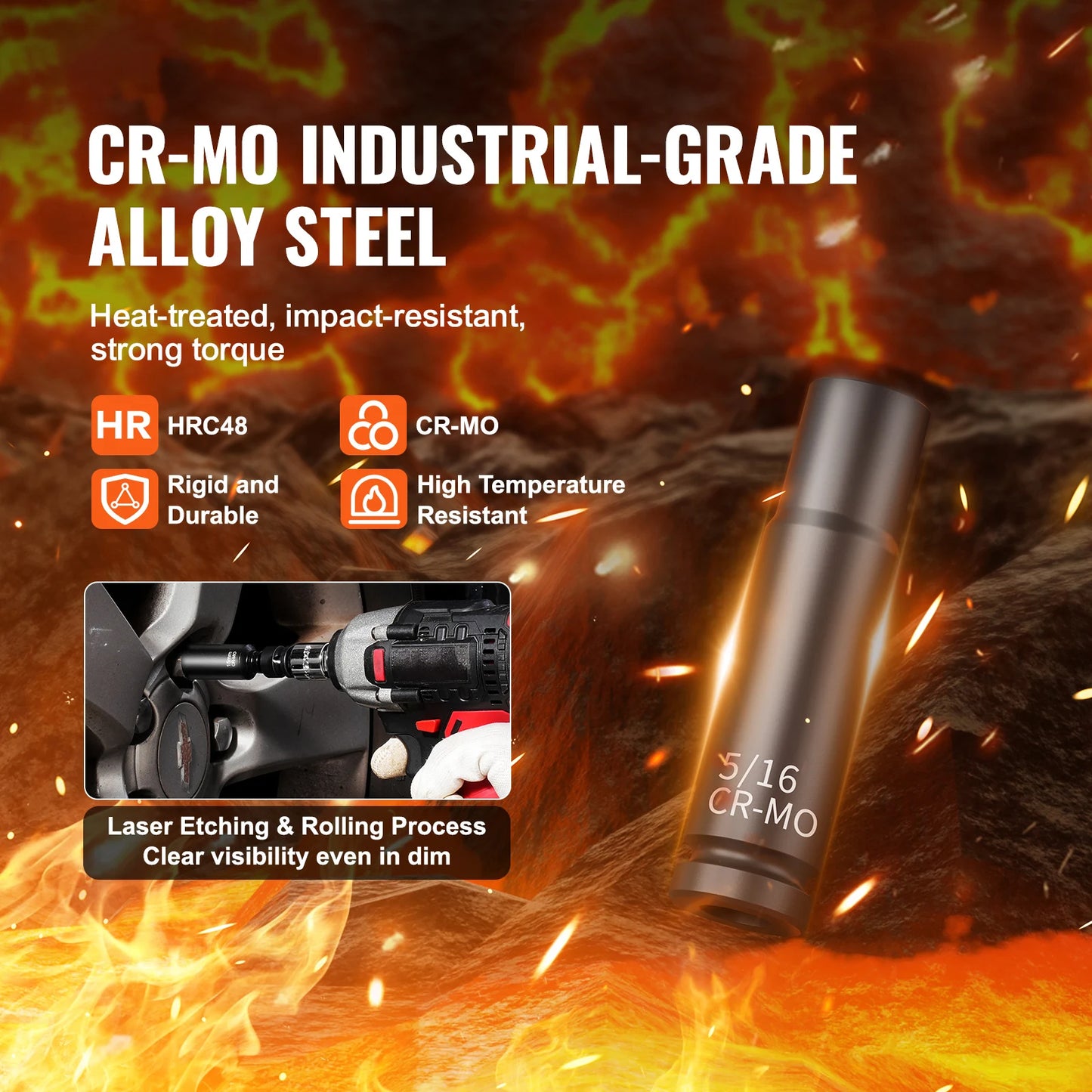 Deep / Shallow Impact Socket Set