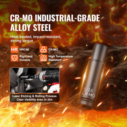 Deep / Shallow Impact Socket Set