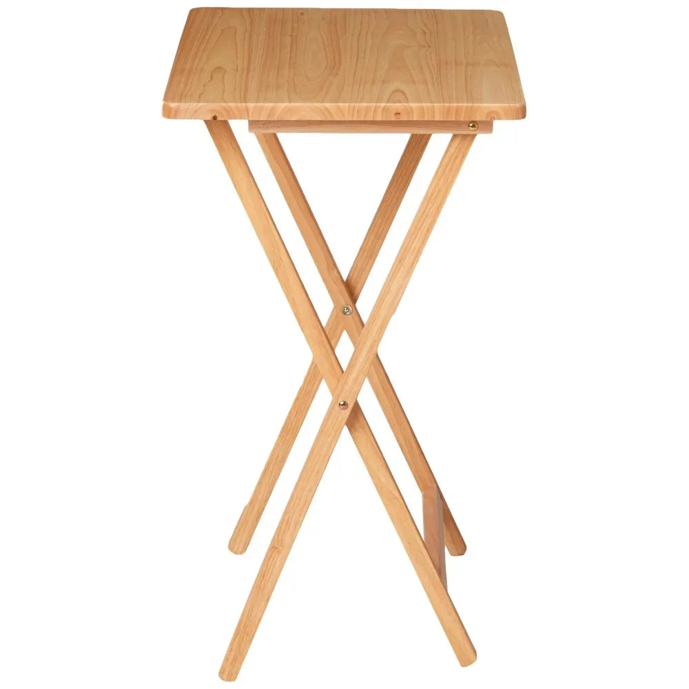 Wooden Indoor Folding TV Tray