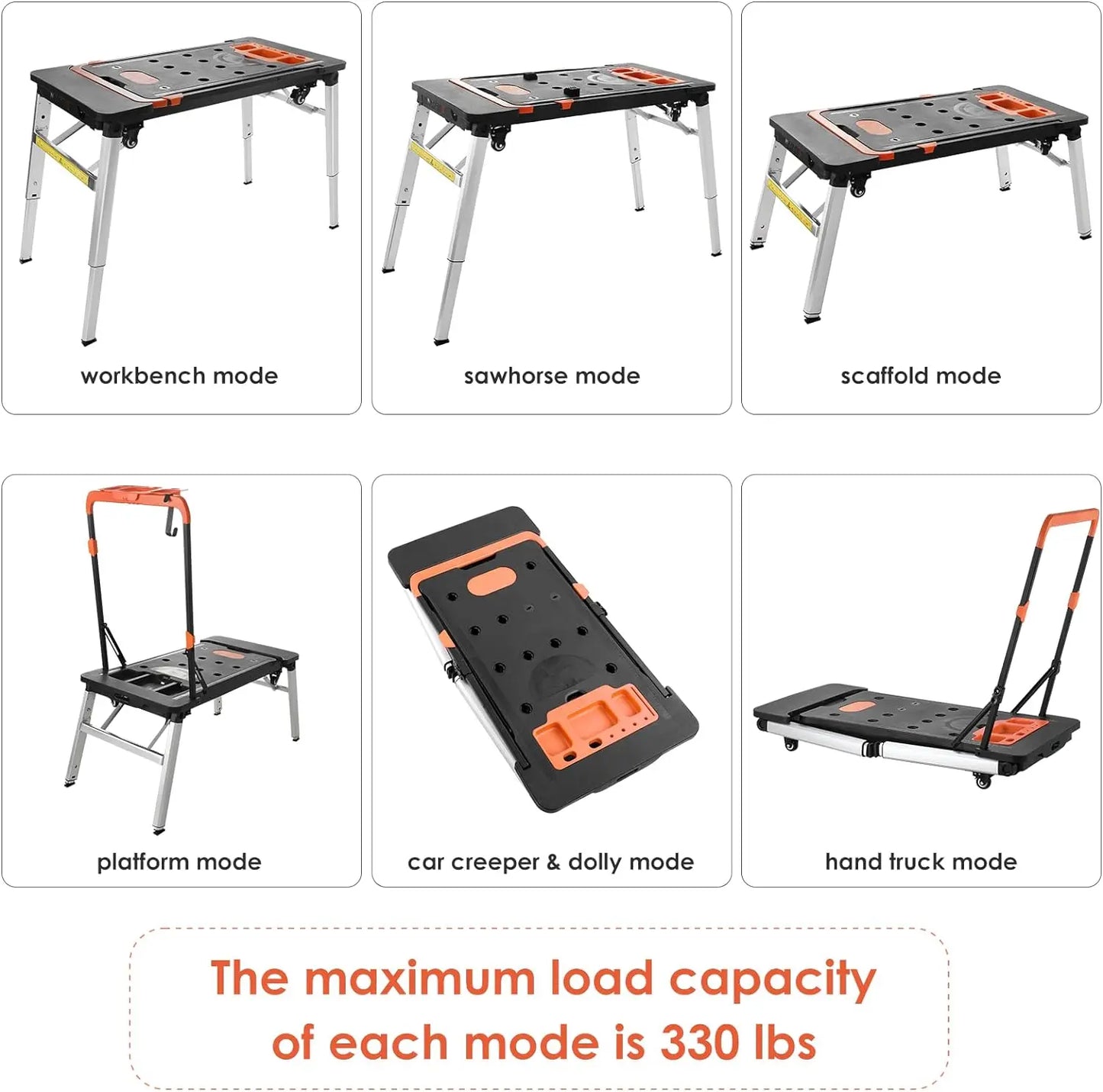 7 in 1 Portable Folding Workbench