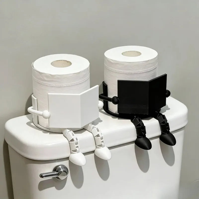 Creative toilet paper holder