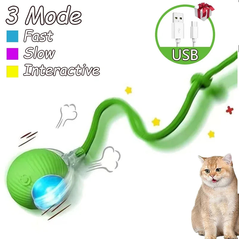 Automatic Rolling Rechargeable Toy Ball