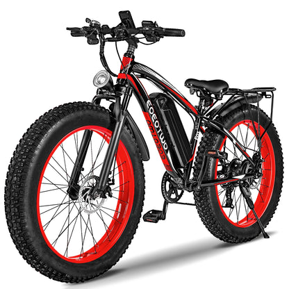 26" Fat Tire Electric Bike for Adults