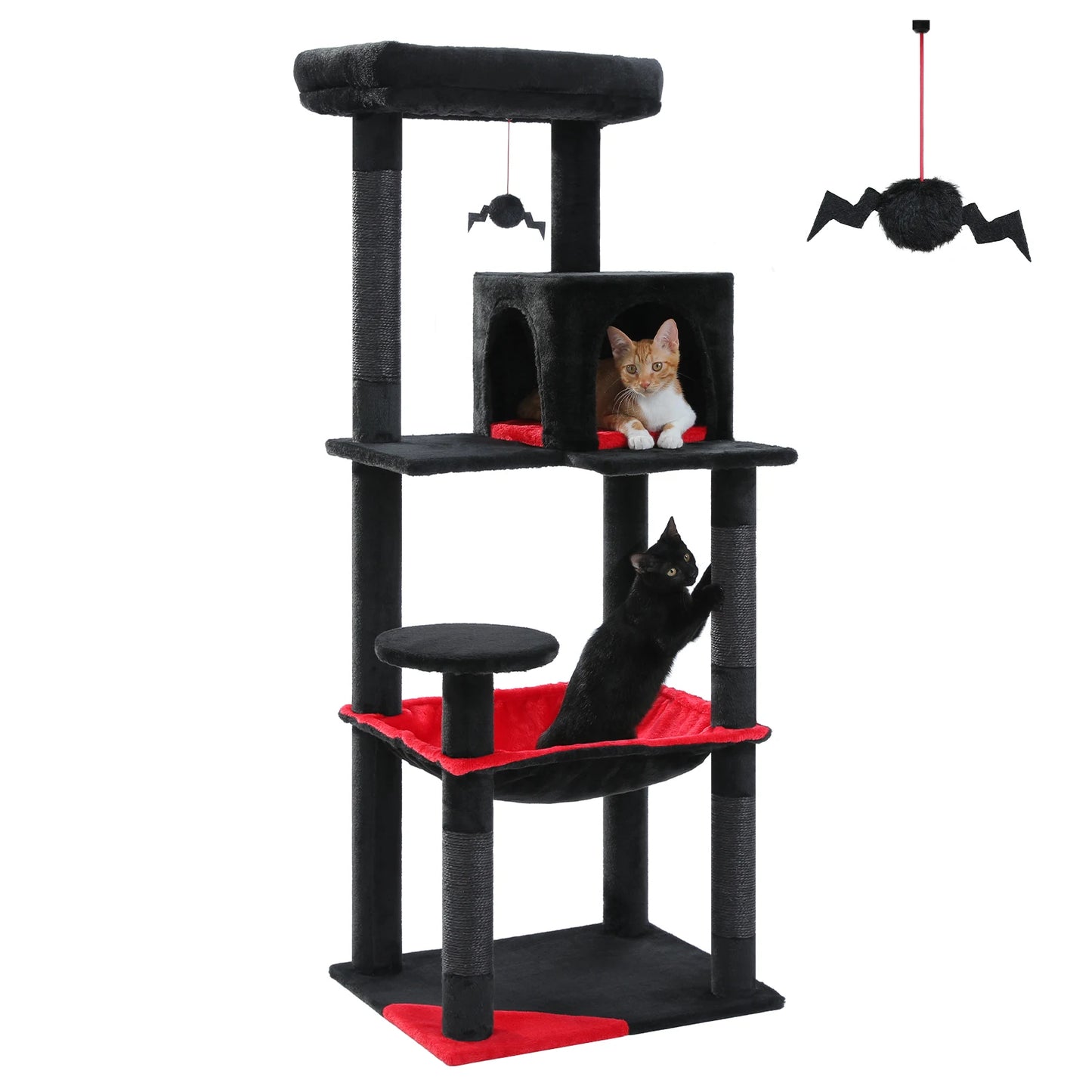5-Level Cat Tower With Scratching Posts