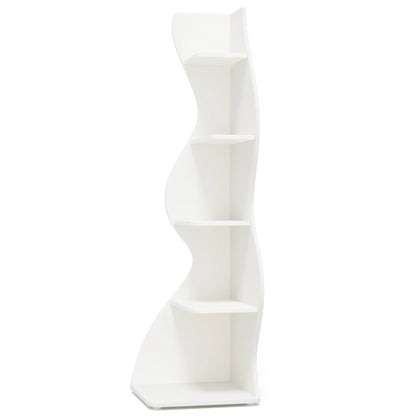 Modern 5-Tier Corner Shelf