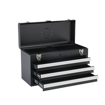 20in 3-Drawer Metal Tool Box