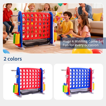 4-in-1 Giant Outdoor Game Set