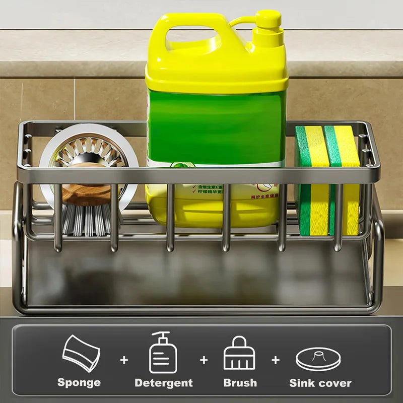 Carbon Steel Kitchen Sink Organizer