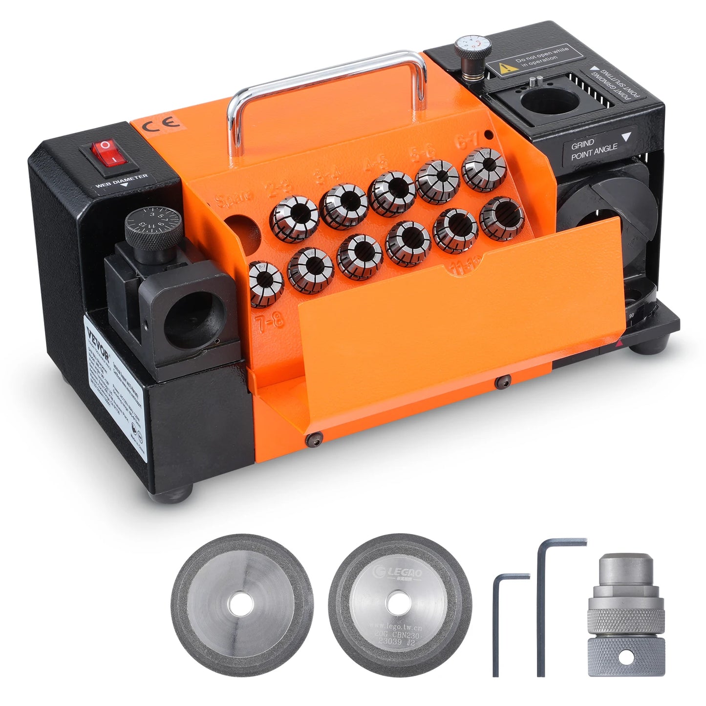 3-13mm Portable Drill Bit Sharpener