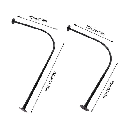 L Shape Shower Curtain Rail